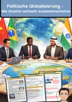 Vorschau - Arbeitsblätter - Politische Globalisierung - Wie Staaten weltweit zusammenarbeiten - Deckblatt