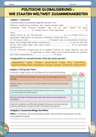 Vorschau - Arbeitsblätter - Politische Globalisierung - Wie Staaten weltweit zusammenarbeiten - Seite 2
