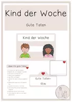 Vorschau - Anderer Materialtyp - Gute Taten Glas - Kind der Woche - Deckblatt