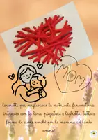 anteprima - Materiale per pittura e bricolage - cuore di mamma - Pagina di copertina