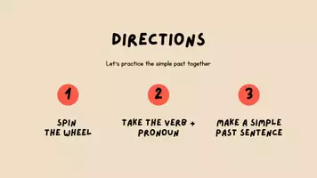 Vorschau - Spiele - Spin the Wheel- Make a Sentence! -A simple past practice game- - Seite 2