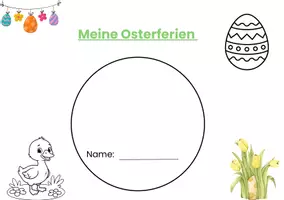 Vorschau - Arbeitsblätter - Materialpaket Osterferien (Für den perfekten Schulstart) - Seite 2