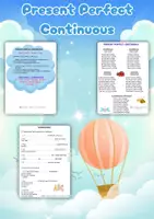 Προεπισκόπηση - Φύλλα εργασίας - PRESENT PERFECT CONTINUOUS - theory / conjugation / exercises - Εξώφυλλο