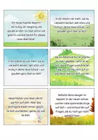 Vorschau - Bildkarten - Abschiedskarten Grundschule | 12 Karten - Seite 1