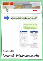 Vorschau - Merkblätter - Microsoft Word - Memokarte: Textfelder - Deckblatt