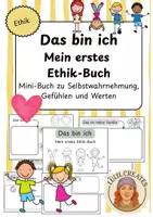 Vorschau - Arbeitsblätter - Das bin ich | Mein erstes Ethik-Buch | Klasse 1/2 - Deckblatt