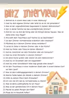 Vorschau - Spiele - DAZ DAF Speed Dating A2 - das Haus - Gesprächskarten - Seite 1