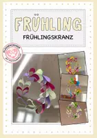 Vorschau - Mal- und Bastelvorlagen - Frühlingskranz – Bastelspaß für den Unterricht - Deckblatt