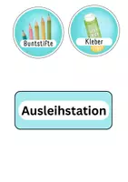 Vorschau - Bildkarten - Ausleihstation - Materialkarten - BIlder - Deckblatt