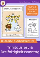 Vorschau - Arbeitsblätter - Evangelische und katholische Feste im Kirchenjahr - großes Materialpaket - Seite 1