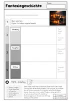 Vorschau - Arbeitsblätter - Fantasiegeschichte schreiben – Der See | Bildimpuls, Arbeitsblätter - Seite 2
