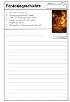 Vorschau - Arbeitsblätter - Fantasiegeschichte schreiben – Die Wunderlampe | Bildimpuls, Arbeitsblätter - Seite 3