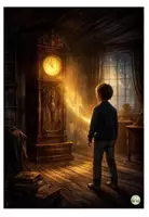 Vorschau - Arbeitsblätter - Fantasiegeschichte schreiben – Die Standuhr | Bildimpuls, Arbeitsblätter - Seite 1