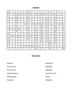 Vorschau - Arbeitsblätter - Rätsel Elektrizität Klasse 9/10 Suchsel - Seite 1