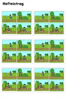 Vorschau - Arbeitsblätter - Bildgeschichte - Tafelmaterial - Hundesuche - Seite 3