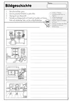 Vorschau - Arbeitsblätter - Bildgeschichte - Tafelmaterial - Ballet - Tanzstunden - Seite 2