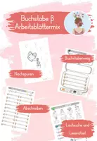 Vorschau - Arbeitsblätter - Laut ß - Arbeitsblättermix - Deckblatt