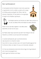 Vorschau - Arbeitsblätter - Der Gottesdienst - Ablauf kennenlernen und verstehen - Seite 2