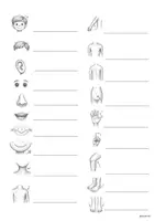 Vorschau - Arbeitsblätter - Englisch lernen mit Bewegung: “Touch Your Body!” MP3 + Bildkarten + Arbeitsblätter (Grundschule / DaZ / Englisch Klasse 1–4) - Seite 3