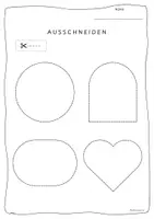 Vorschau - Arbeitsblätter - Kita u. Vorschule - Ausschneideübungen - Seite 2