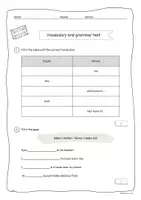 Vorschau - Test - Englischtest - Vokabeln und Grammatik 2 - Seite 1