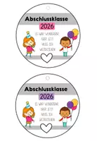 Vorschau - Bildkarten - Schulabschluss Grundschule – Luftballonpost mit Wünschen & Erinnerung - Seite 3