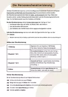 Vorschau - Merkblätter - Merkblatt Personencharakterisierung - Deckblatt