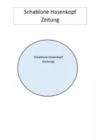 Vorschau - Mal- und Bastelvorlagen - Osterhase aus Zeitung - Seite 3