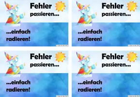 Vorschau - Bildkarten - Willkommensgruß Regenbogen Zauberer FREEBIE - Seite 3