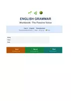 Vorschau - Stundenentwürfe - The Passive Englisch Grammatik Erklärung + Übungen - Seite 1