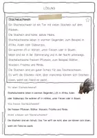 Vorschau - Arbeitsblätter - Sachtext Stachelschwein - Seite 2