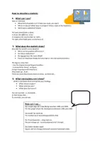 Vorschau - Merkblätter - How to describe statistics - Seite 1