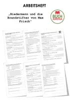 Vorschau - Unterrichtsreihen - Biedermann und die Brandstifter von Max Frisch (Arbeitsheft) - Deckblatt