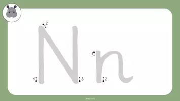 Vorschau - Arbeitsblätter - Buchstabeneinführung N n (Tafelbilder und Arbeitsblätter) - Seite 3