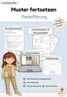 Vorschau - Stundenentwürfe - Parkettierung - fertige Unterrichtsstunde - Deckblatt