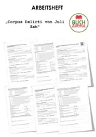 Vorschau - Unterrichtsreihen - Corpus Delicti von Juli Zeh (Arbeitsheft) - Deckblatt