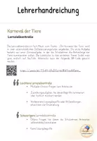 Vorschau - Test - Der Karneval der Tiere - Lernzielkontrolle - Seite 1