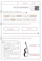 Vorschau - Arbeitsblätter - Karneval der Tiere - Der Tanz des Elefanten (Arbeitsblatt) - Seite 3
