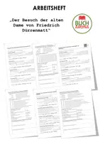 Vorschau - Unterrichtsreihen - Der Besuch der alten Dame von Friedrich Dürrenmatt (Arbeitsheft) - Deckblatt