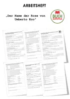 Vorschau - Unterrichtsreihen - Der Name der Rose von Umberto Eco (Arbeitsheft) - Deckblatt