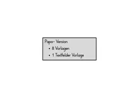 Vorschau - Arbeitsblätter - Vatertag Vatertagskarte basteln Bastelvorlagen Grundschule Kunst - Seite 3