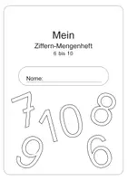 Vorschau - Arbeitsblätter - Zahlenraum 6 bis 10 kennenlernen - Seite 3