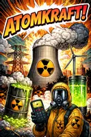 Vorschau - Arbeitsblätter - ⚛️ Uran, Atomkraft, Atombomben Lernmappe - Deckblatt