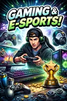 Vorschau - Arbeitsblätter - Gaming & E-Sports Lernmappe Chancen und Risiken - Deckblatt