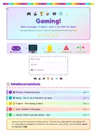 Vorschau - Arbeitsblätter - Gaming & E-Sports Lernmappe Chancen und Risiken - Seite 1