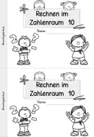 Vorschau - Arbeitsblätter - Rechnen Zahlenraum10 & 20 Klasse 1 | Mathematik Grundschule Miniheft - Seite 1