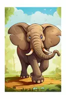 anteprima - Testo - LELLO L'ELEFANTE BULLO - Pagina 3