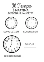 anteprima - Altro tipo di materiale - IMPARIAMO L'ORA CON LEO : storie, giochi ed esercizi sull’orologio - Pagina 3
