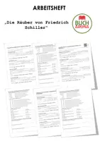 Vorschau - Unterrichtsreihen - Die Räuber von Friedrich Schiller (Arbeitsheft) - Deckblatt