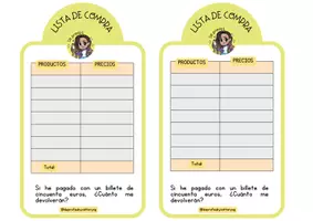 Vista previa - Tarjetas / Manipulativos - Compra (1) - página 2